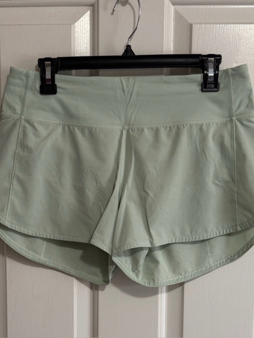 Lululemon Speed Up Short Long 4”- Updated Fit- Mystic Mint